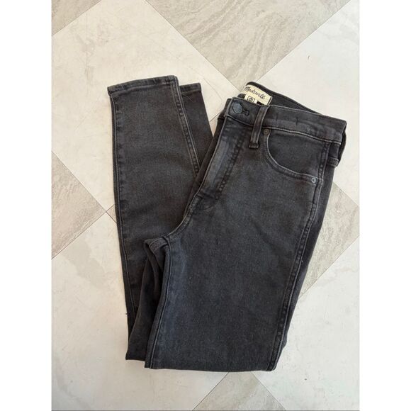 Madewell Black 10” High Rise Skinny Size 27P - Picture 7 of 7